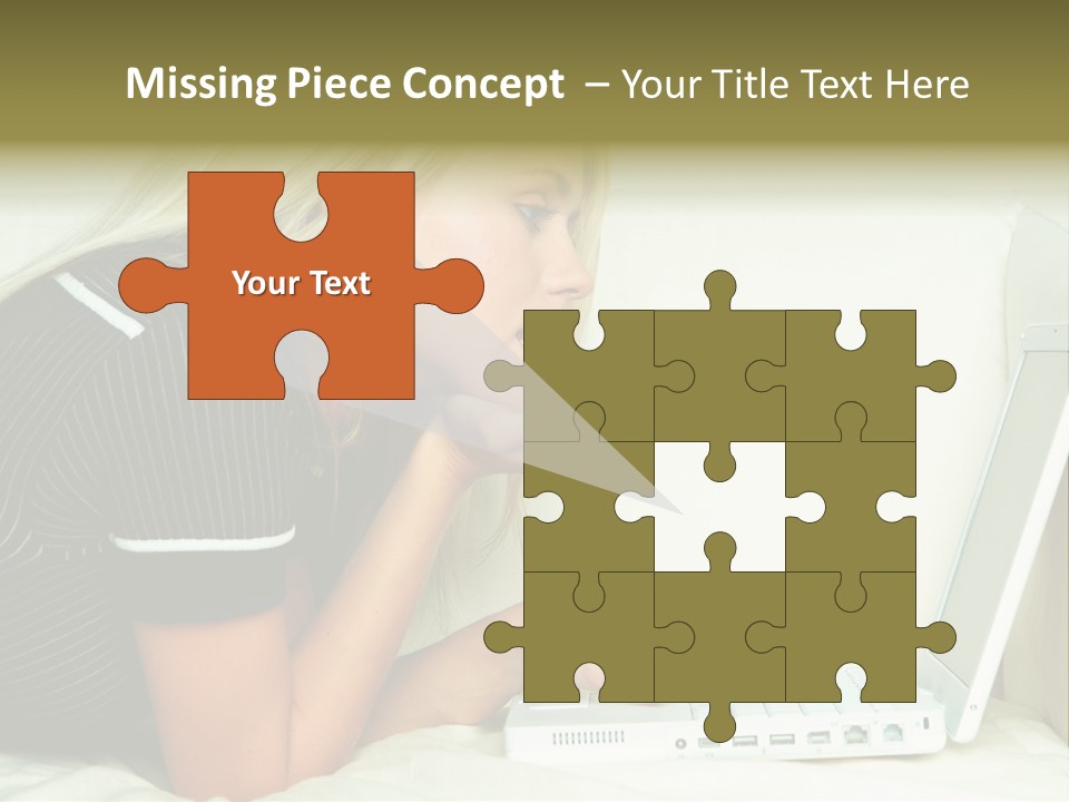 Puff Tobacco Ornament PowerPoint Template