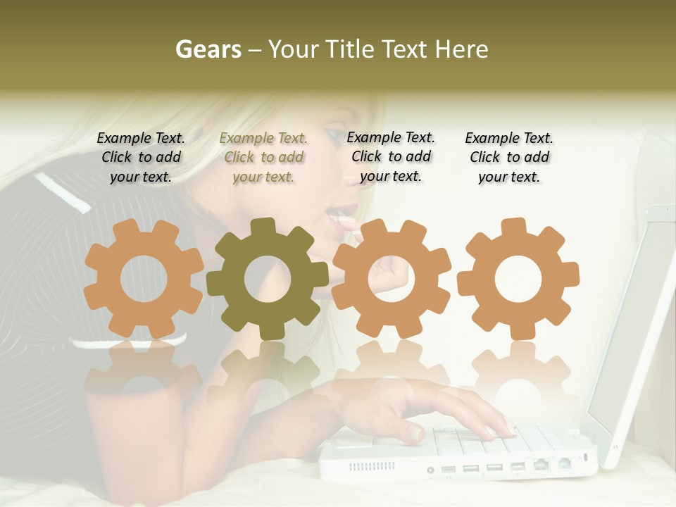 Puff Tobacco Ornament PowerPoint Template