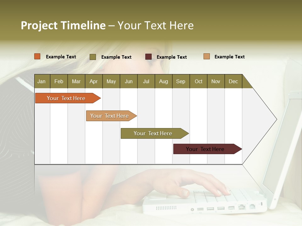 Puff Tobacco Ornament PowerPoint Template