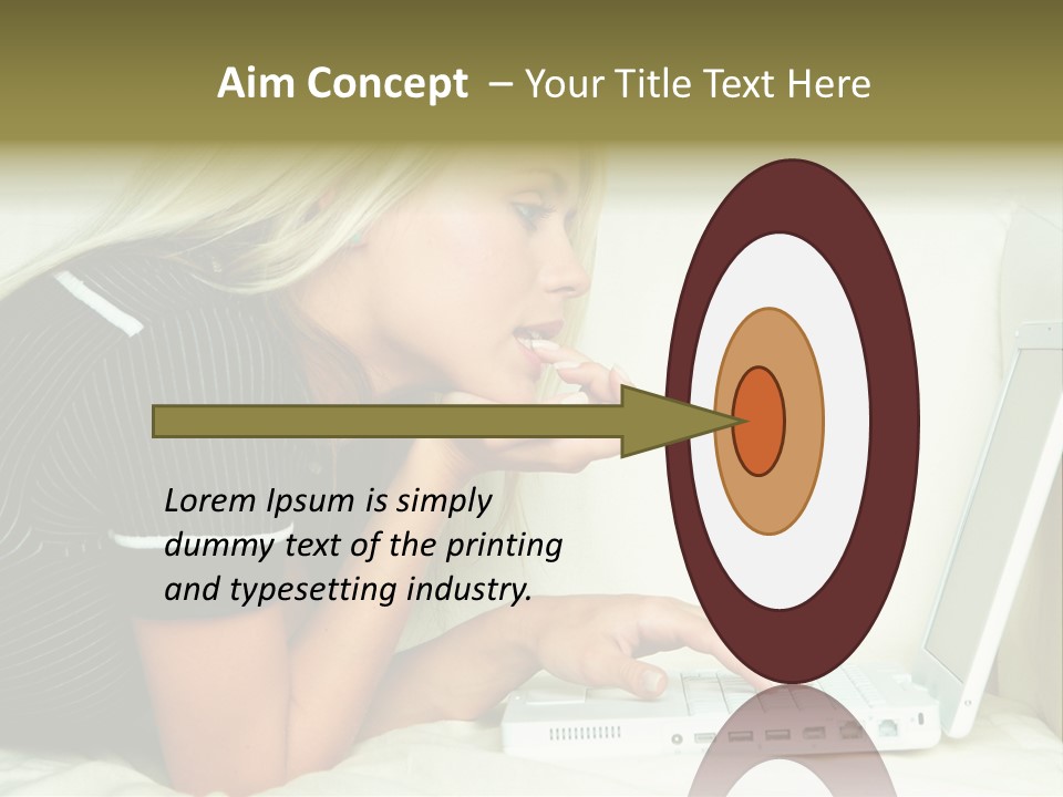 Puff Tobacco Ornament PowerPoint Template