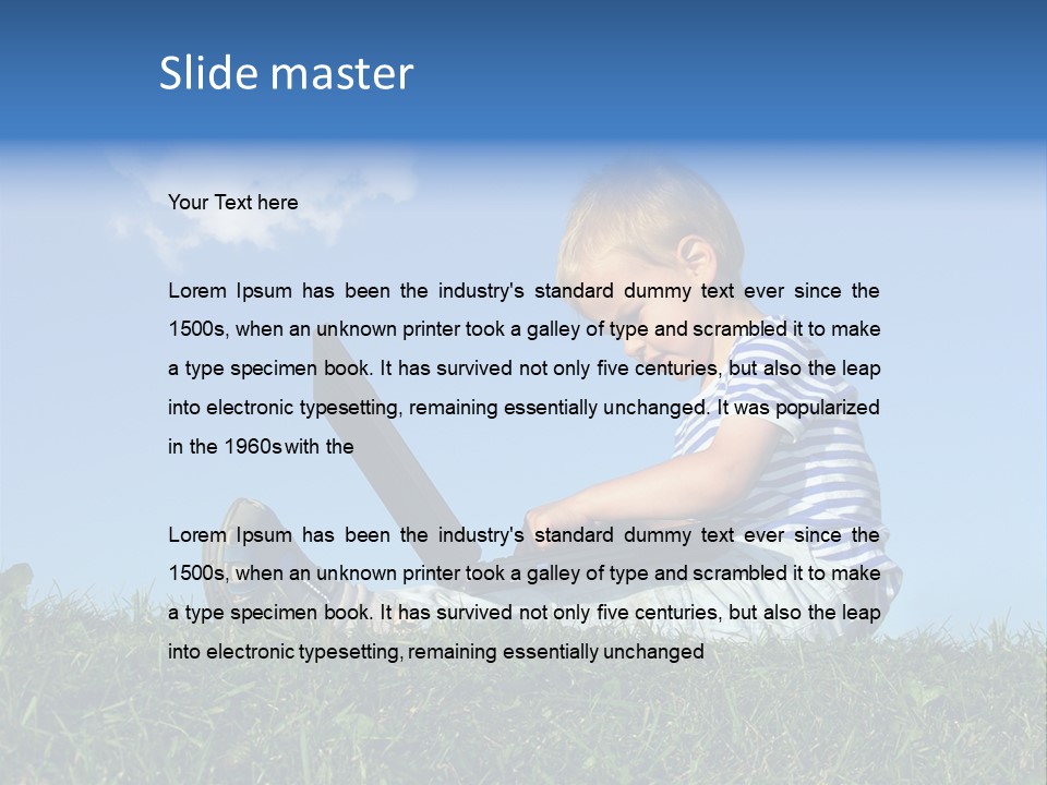 Ocean Hawaii Sea PowerPoint Template