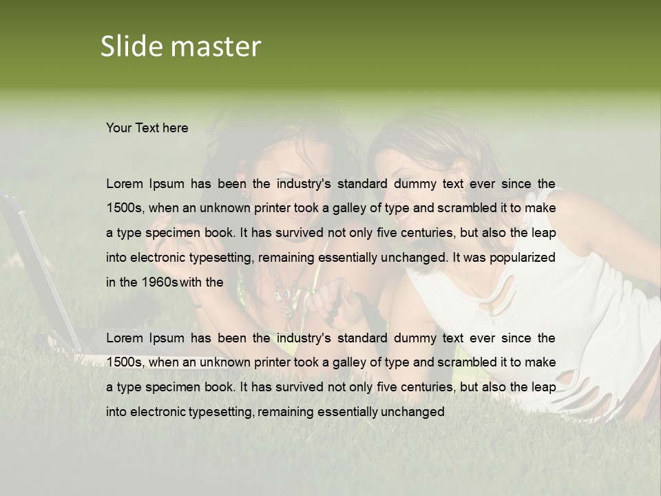 Fun Spare Ball PowerPoint Template