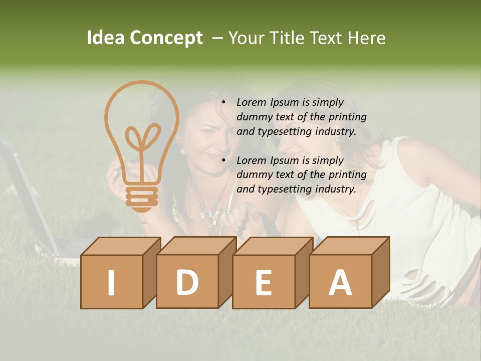 Fun Spare Ball PowerPoint Template