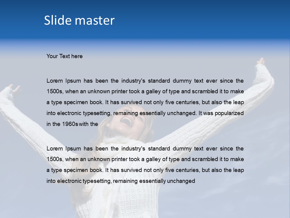 Mature Concepts Baggage PowerPoint Template