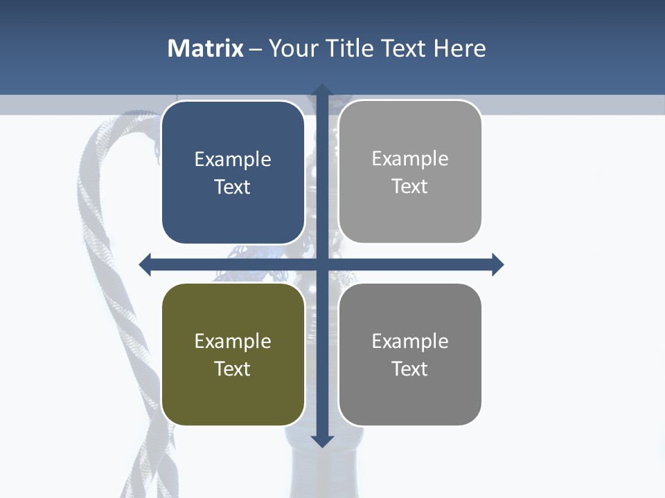 Puff Tobacco Ornament PowerPoint Template