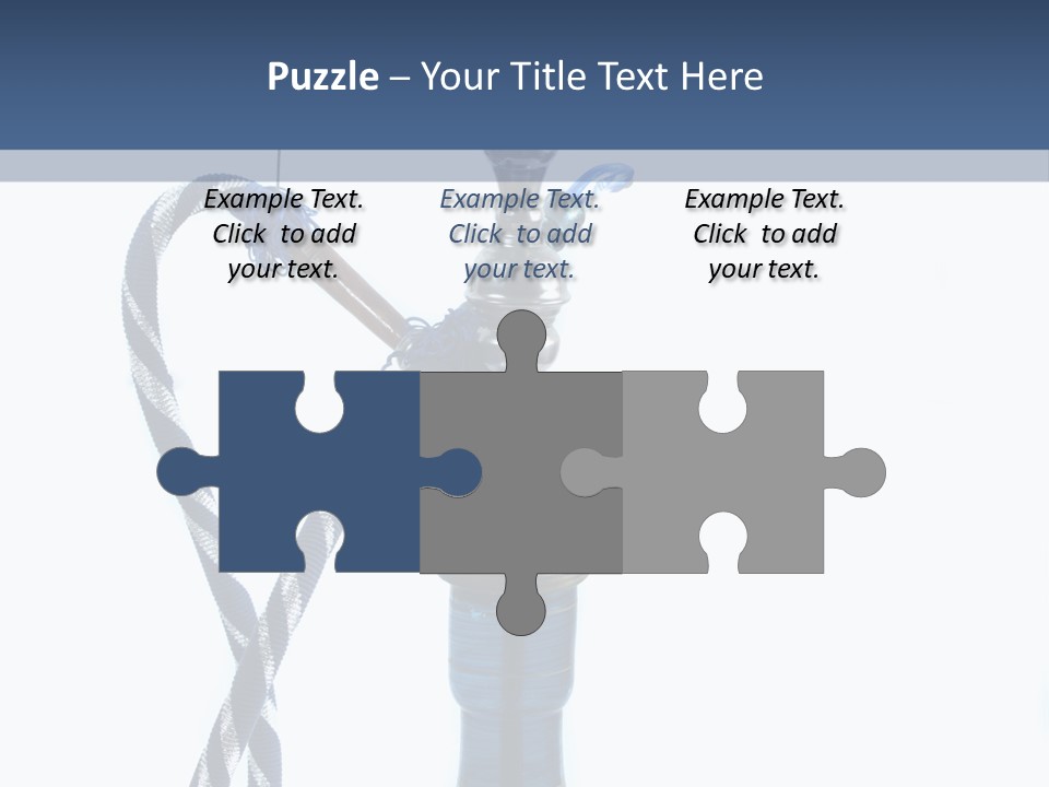 Puff Tobacco Ornament PowerPoint Template