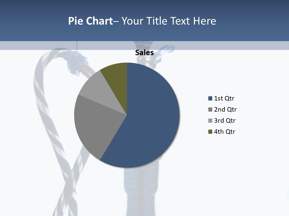 Puff Tobacco Ornament PowerPoint Template