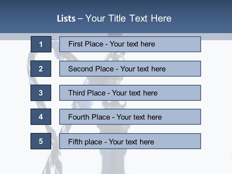 Puff Tobacco Ornament PowerPoint Template
