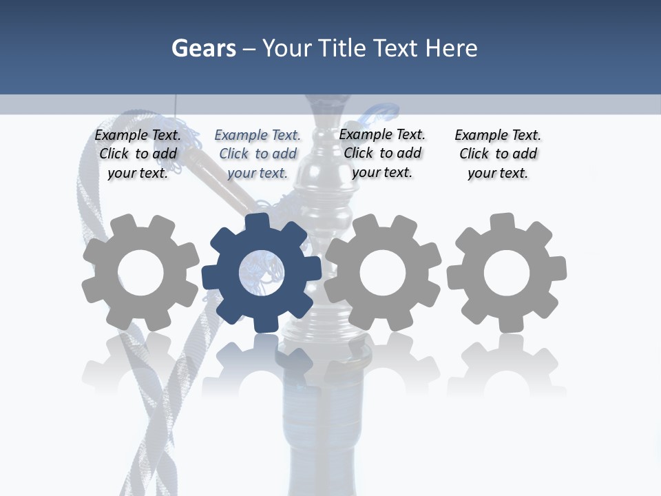 Puff Tobacco Ornament PowerPoint Template