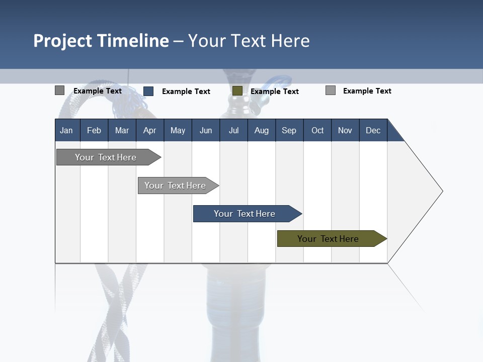 Puff Tobacco Ornament PowerPoint Template