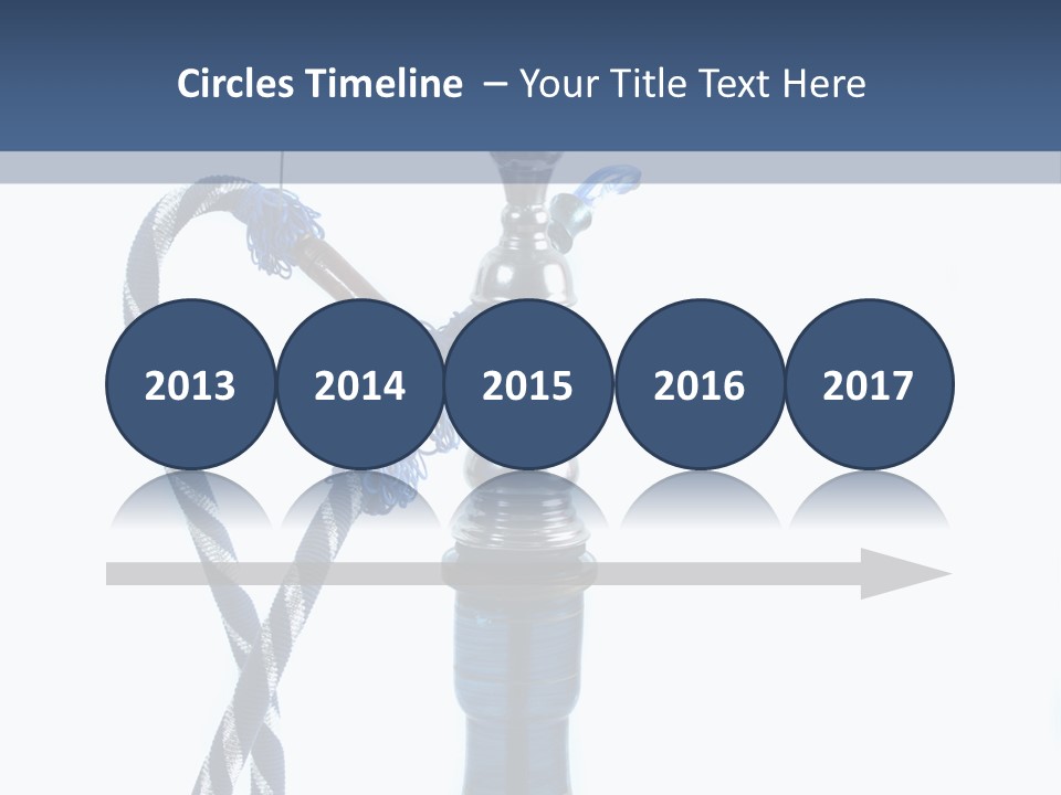 Puff Tobacco Ornament PowerPoint Template