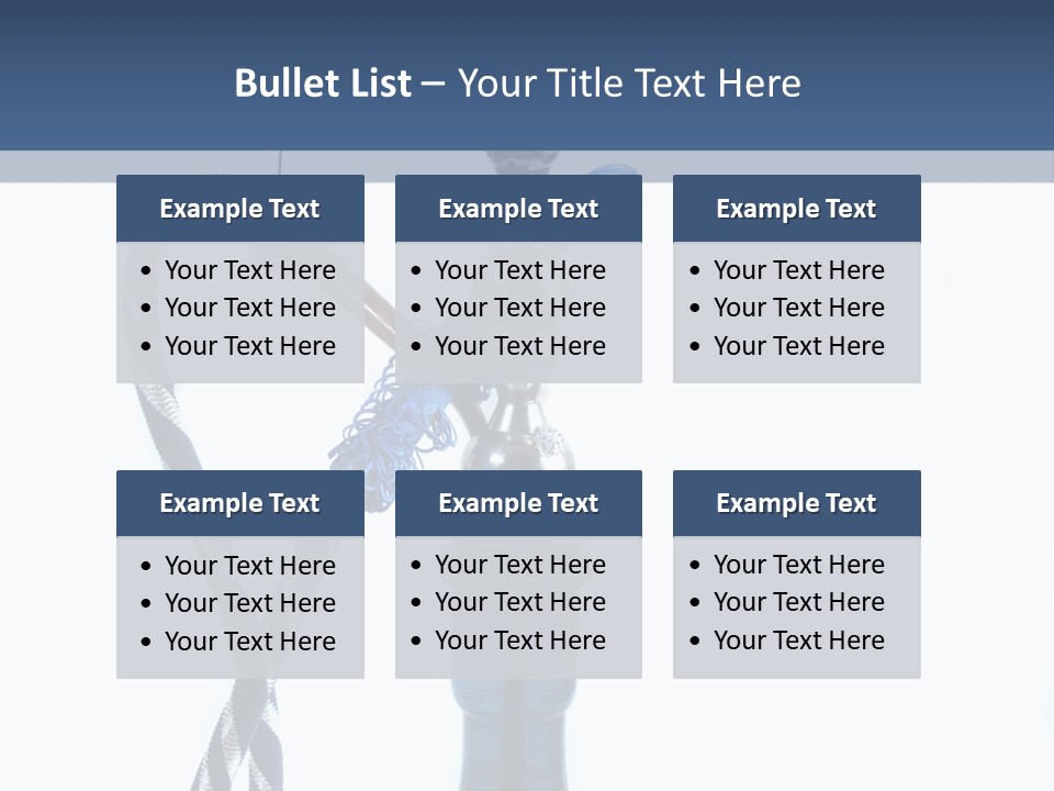 Puff Tobacco Ornament PowerPoint Template