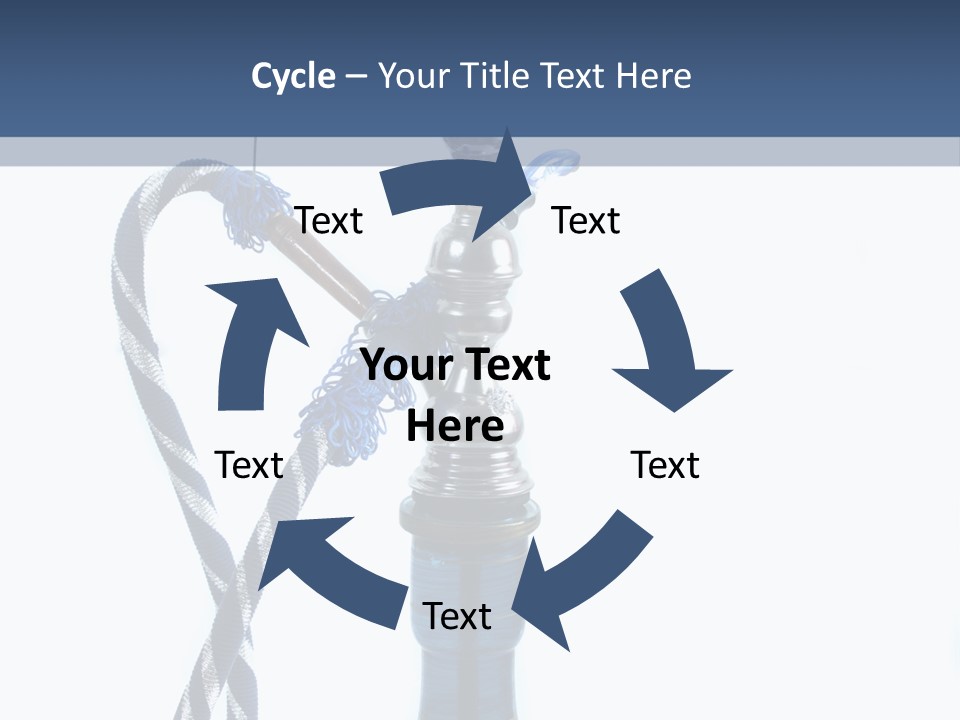 Puff Tobacco Ornament PowerPoint Template