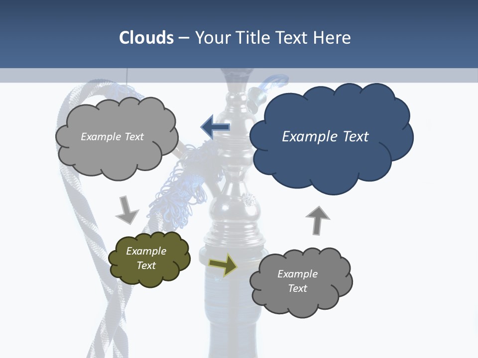 Puff Tobacco Ornament PowerPoint Template