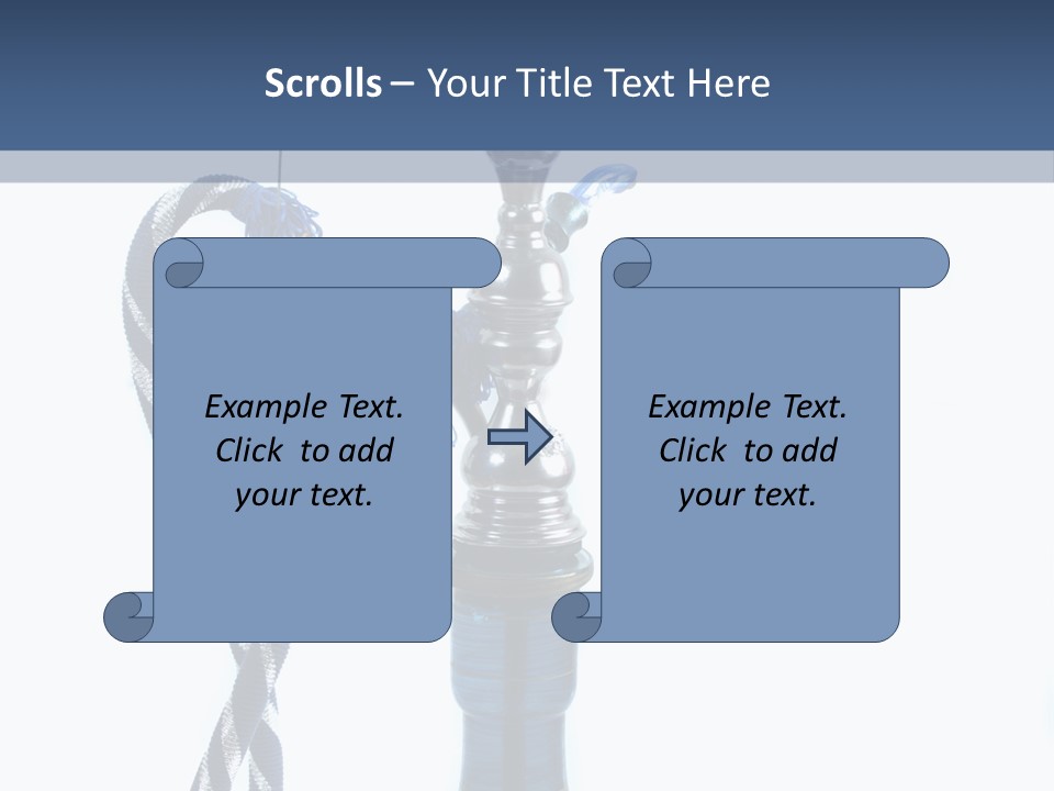 Puff Tobacco Ornament PowerPoint Template