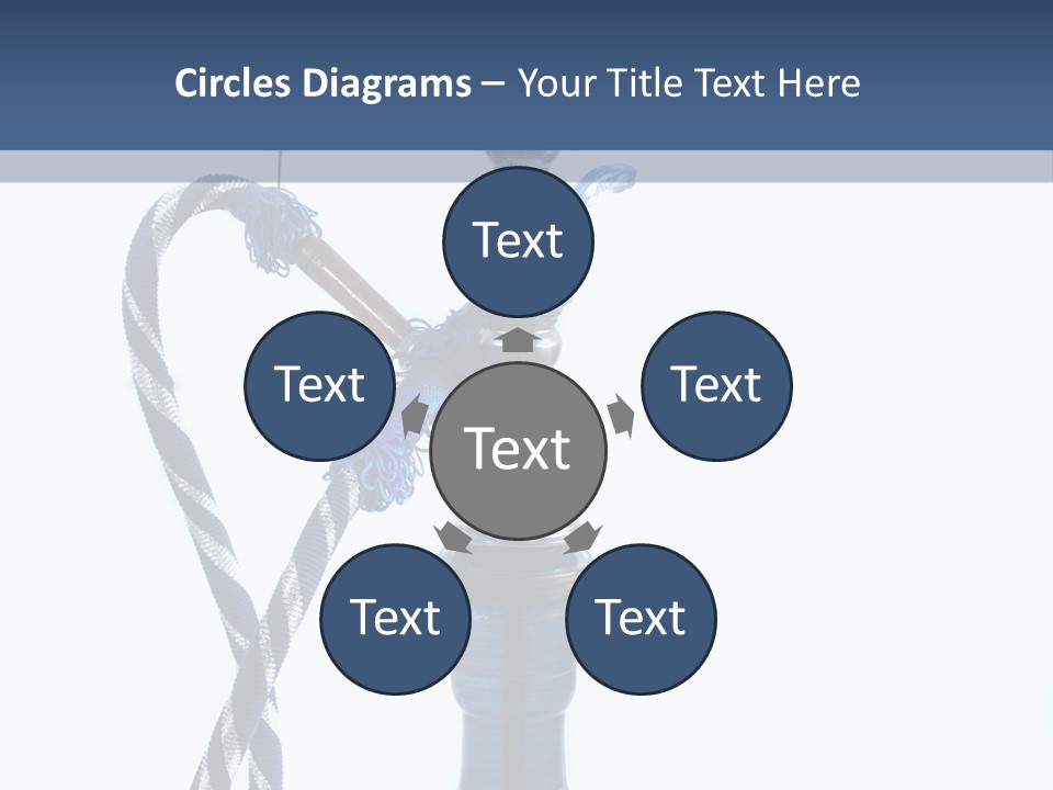 Puff Tobacco Ornament PowerPoint Template