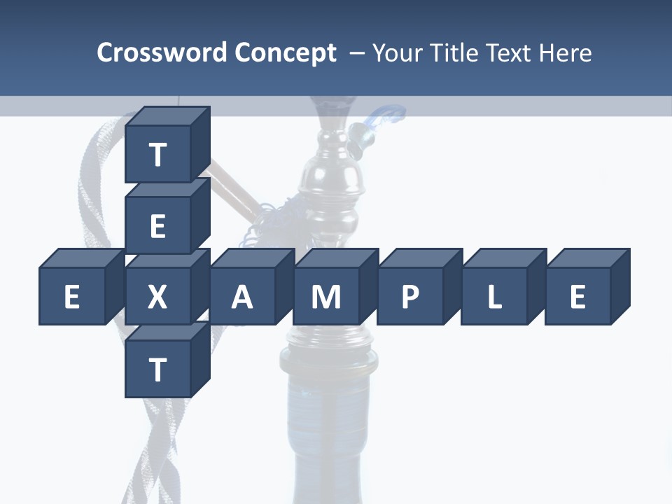 Puff Tobacco Ornament PowerPoint Template