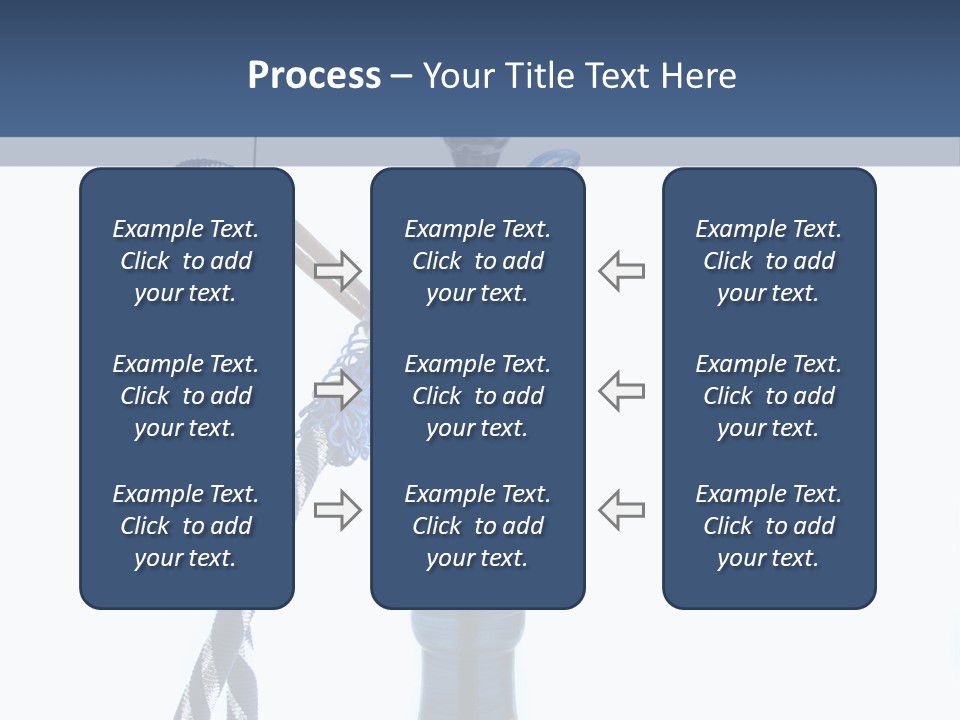 Puff Tobacco Ornament PowerPoint Template