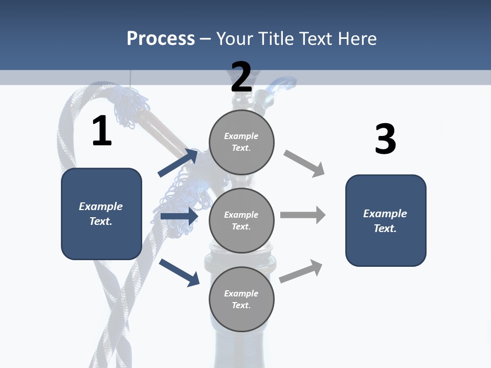 Puff Tobacco Ornament PowerPoint Template