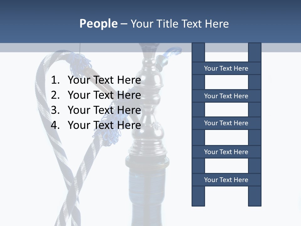 Puff Tobacco Ornament PowerPoint Template