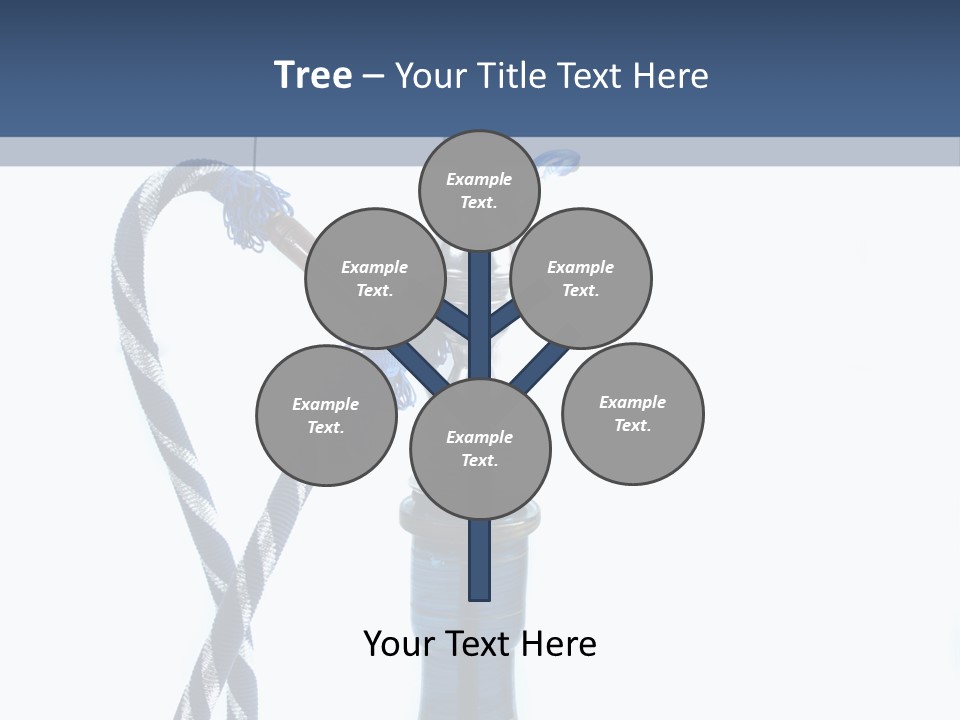 Puff Tobacco Ornament PowerPoint Template