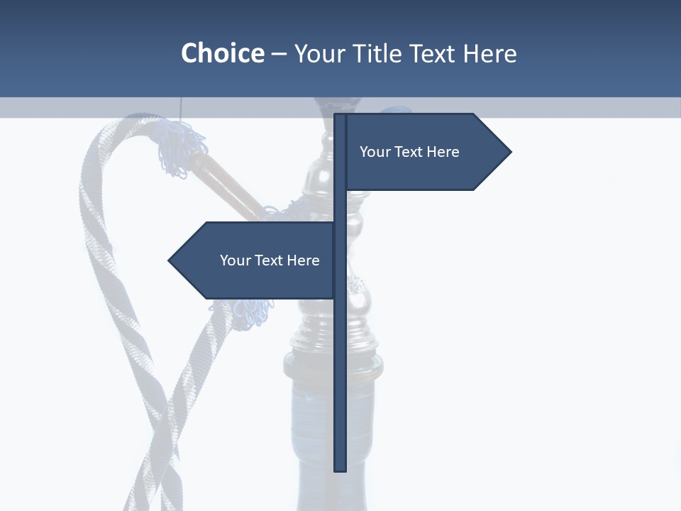 Puff Tobacco Ornament PowerPoint Template