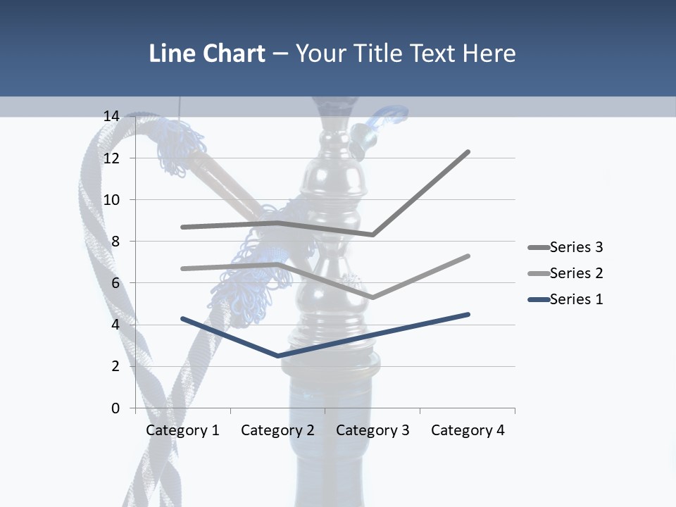 Puff Tobacco Ornament PowerPoint Template