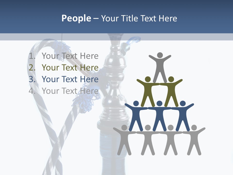 Puff Tobacco Ornament PowerPoint Template