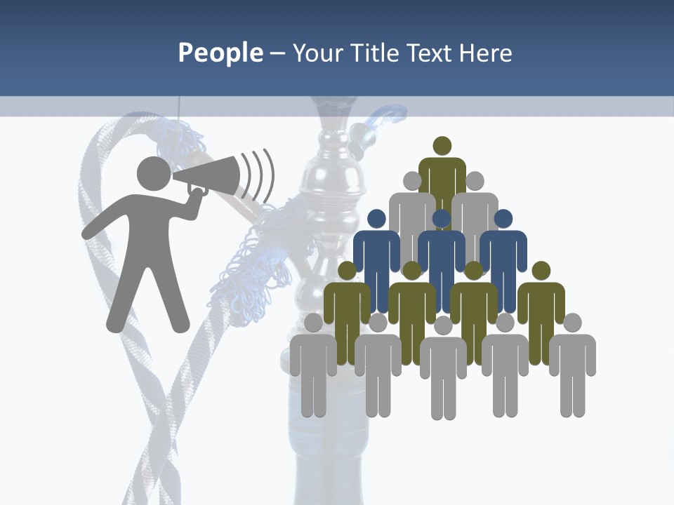 Puff Tobacco Ornament PowerPoint Template