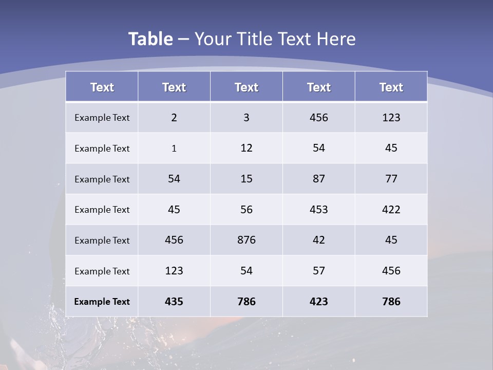 Ocean Hawaii Sea PowerPoint Template