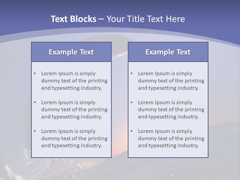 Ocean Hawaii Sea PowerPoint Template