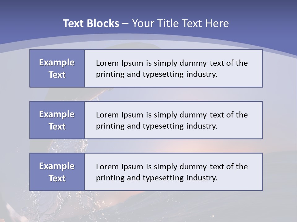 Ocean Hawaii Sea PowerPoint Template