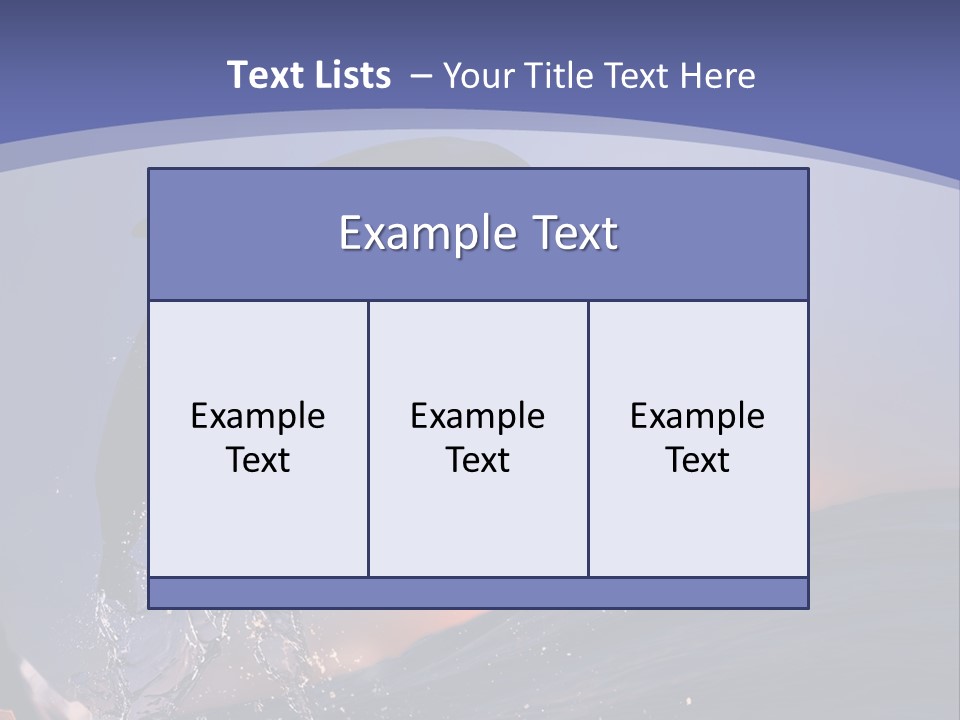 Ocean Hawaii Sea PowerPoint Template