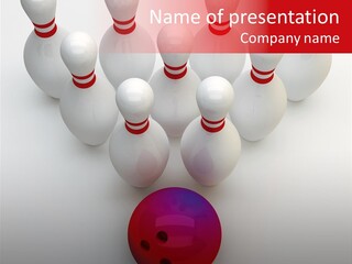 Fun Spare Ball PowerPoint Template