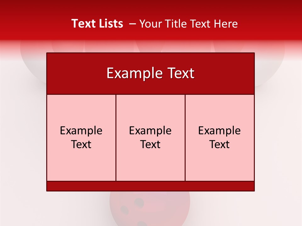 Fun Spare Ball PowerPoint Template
