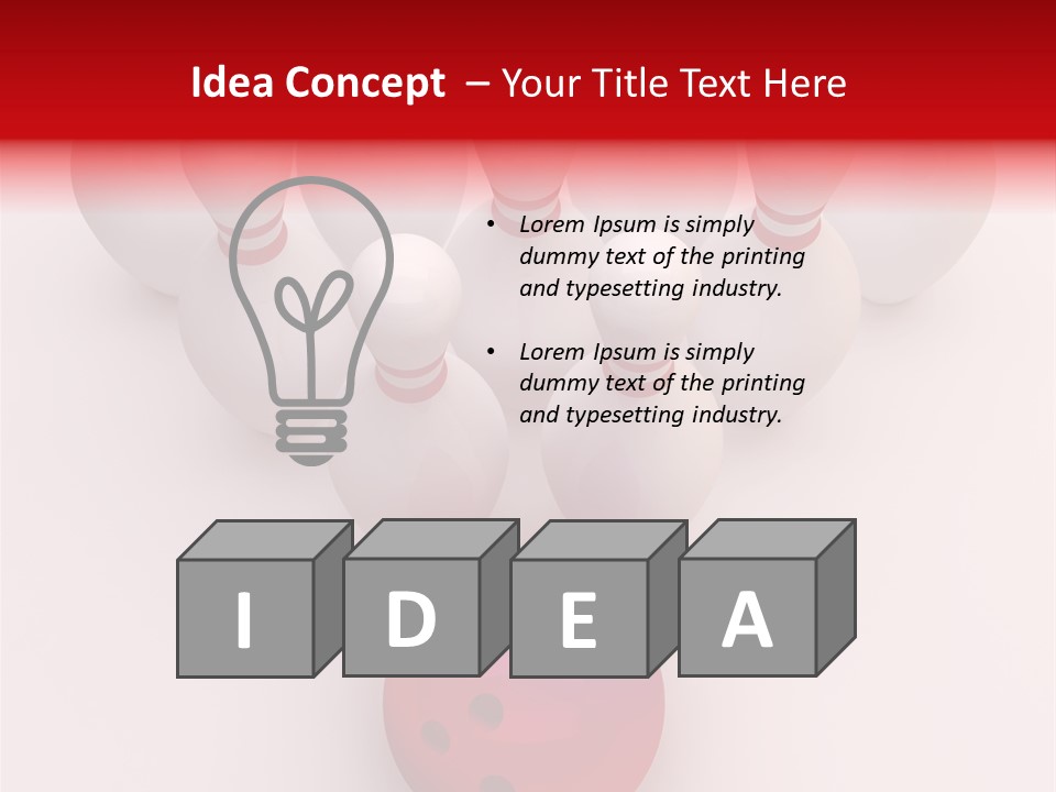 Fun Spare Ball PowerPoint Template