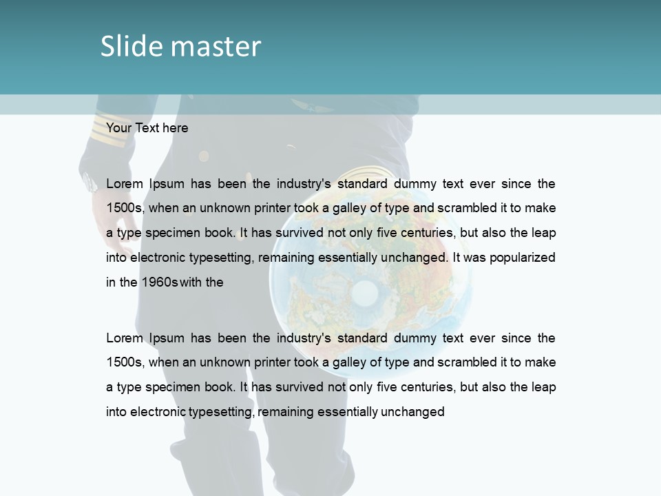 Mature Concepts Baggage PowerPoint Template