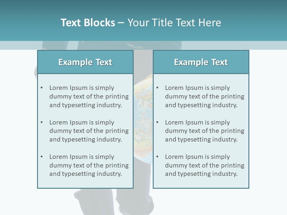 Mature Concepts Baggage PowerPoint Template