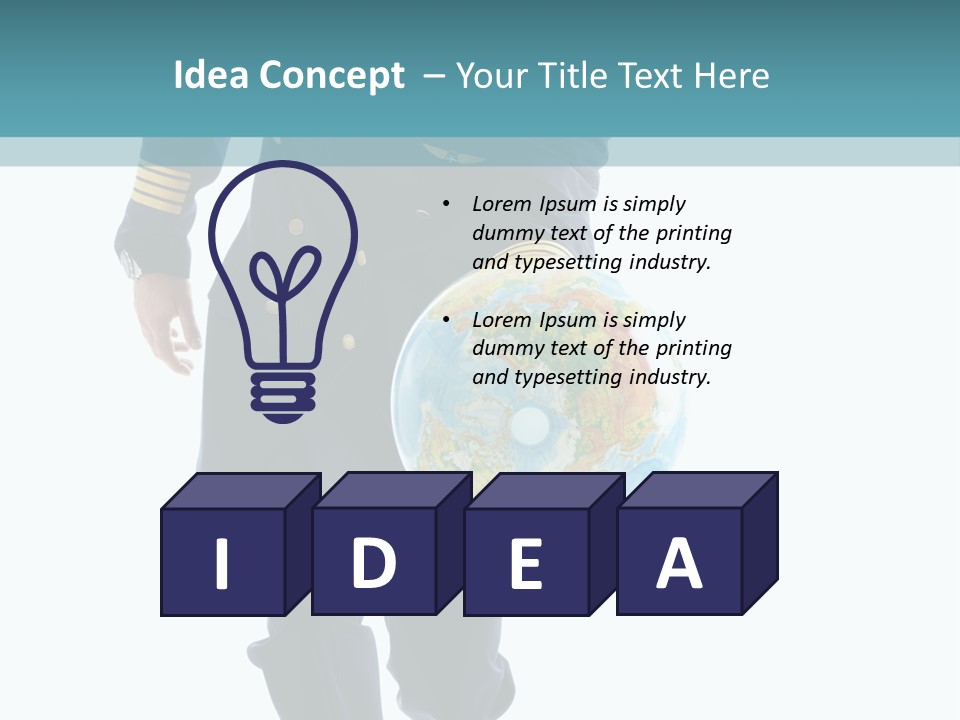 Mature Concepts Baggage PowerPoint Template