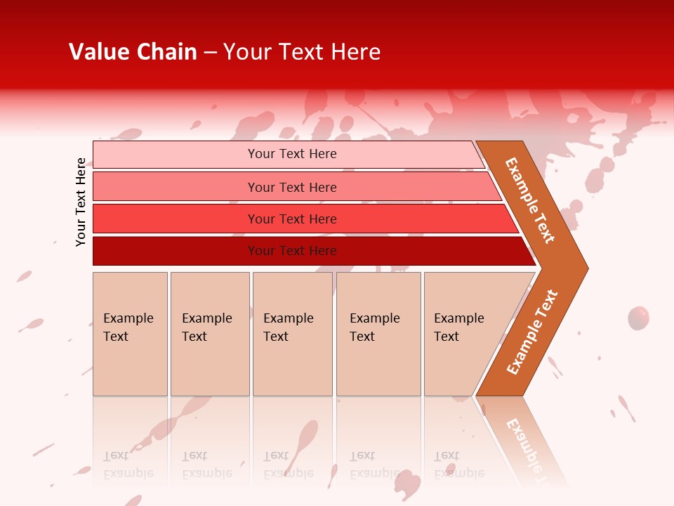 Splat Brush Isolated PowerPoint Template