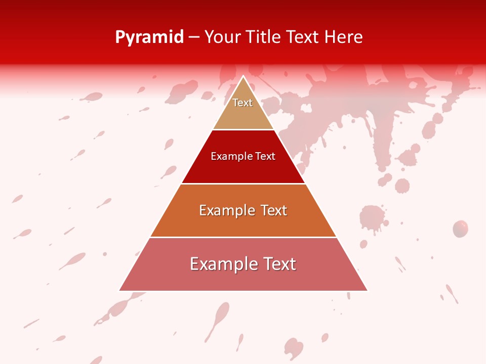 Splat Brush Isolated PowerPoint Template