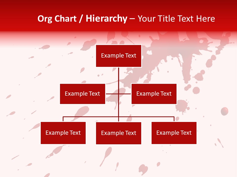 Splat Brush Isolated PowerPoint Template