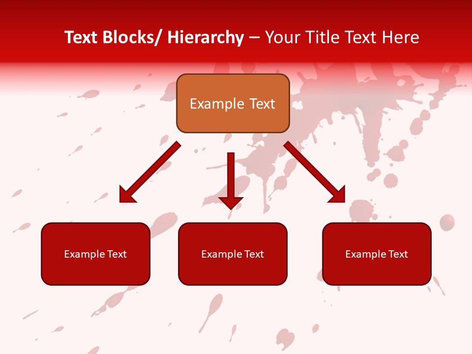 Splat Brush Isolated PowerPoint Template