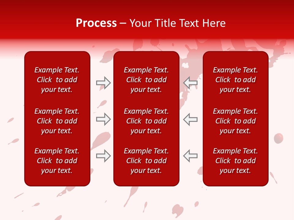Splat Brush Isolated PowerPoint Template