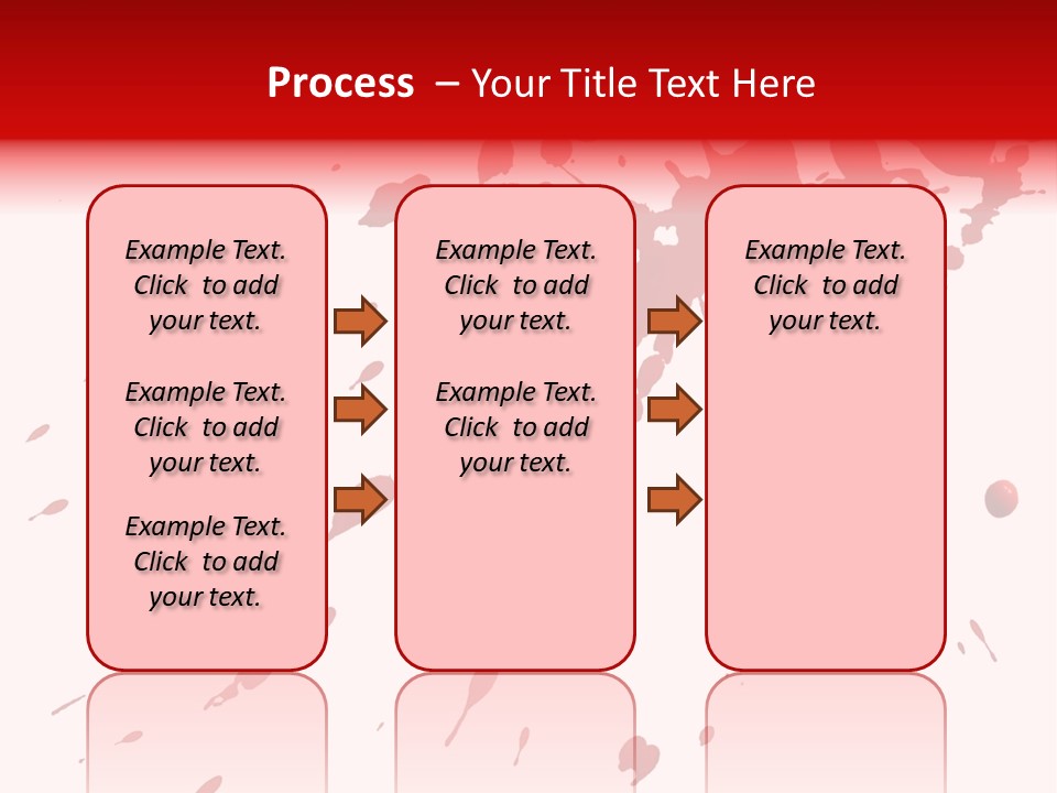Splat Brush Isolated PowerPoint Template