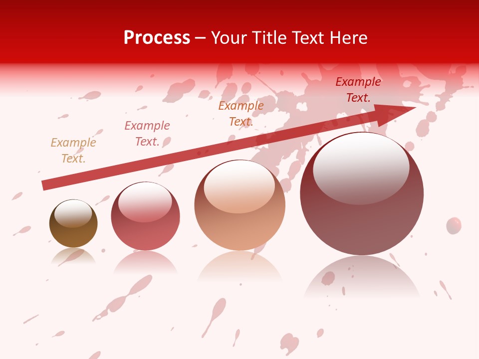 Splat Brush Isolated PowerPoint Template