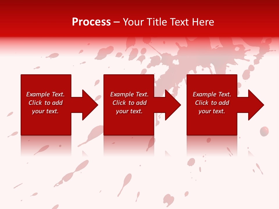 Splat Brush Isolated PowerPoint Template