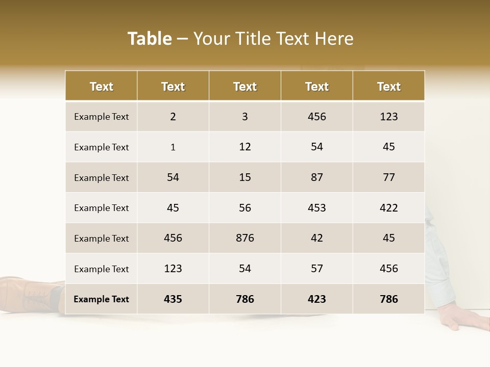 Studio Shot Businessman Handsome PowerPoint Template