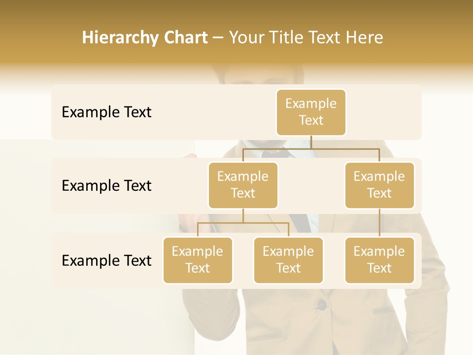 One Person Happy Positive PowerPoint Template