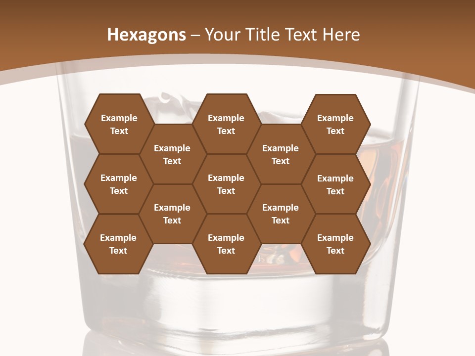 Brown Cold Rum PowerPoint Template